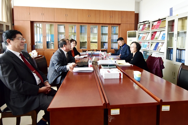 专家组走访教学质量监控与评估处