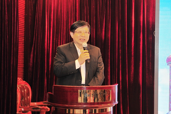 山东省政协常委、港澳台侨和外事委员会副主任李斌讲话