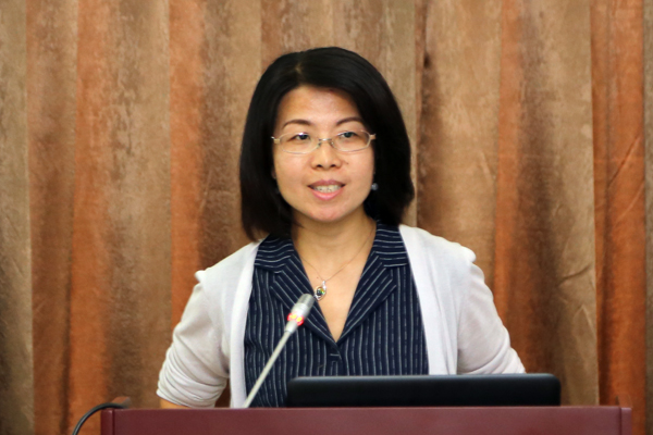 臧冬宁作专题报告