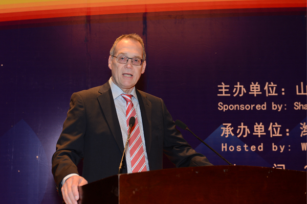 Hans G. Drexler教授讲话 Hans G. Drexler教授讲话